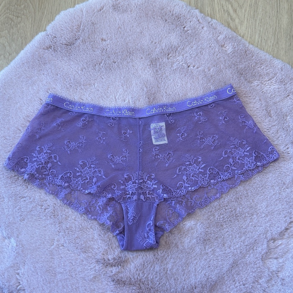 Calvin Klein Underwear Lace Panty L